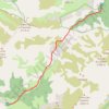 Trace GPS Liaison des bergeries de Vaccaghja à Corte, itinéraire, parcours