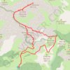 Trace GPS Circuit du Mont Mounier, itinéraire, parcours