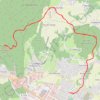 Trace GPS La Tête de la Mandallaz par le bois des Machurettes, itinéraire, parcours