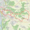 Trace GPS Plateau est de Rouen - Bonsecours - 2339 - UtagawaVTT.com, itinéraire, parcours