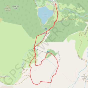 Trace GPS Pointe des Lanches, itinéraire, parcours