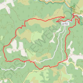 Trace GPS Le Plan de Fontmort par Magistravols - Cassagnas, itinéraire, parcours