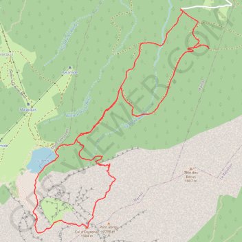 Trace GPS Voie des Dalles (TA), itinéraire, parcours