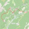 Trace GPS Mare a Mare Centre - de Cozzano à Guitera-les-Bains par Sampolo et Tasso, itinéraire, parcours