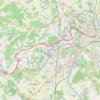 Trace GPS Angoulème - Châteauneuf-sur-Charente, itinéraire, parcours