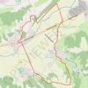 Trace GPS Oytier-Saint Oblas (38), itinéraire, parcours