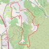 Trace GPS Plateau de Vitrolles Massif de l'Arbois, itinéraire, parcours
