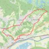 Trace GPS Cinqueux - Monceaux, itinéraire, parcours