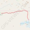Trace GPS Blue Glacier, itinéraire, parcours