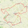Trace GPS Les Rives de l'Yser - Bollezeele, itinéraire, parcours