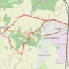 Trace GPS Fosses - Bellefontaine, itinéraire, parcours