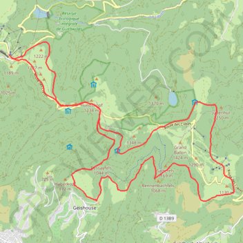 Trace GPS Petit tour de la vallée 2023-16252691, itinéraire, parcours