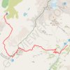 Trace GPS TMB La Balme Les Mottets, itinéraire, parcours