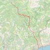 Trace GPS 6 Saint-martin-vesubie-Menton, itinéraire, parcours