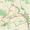 Trace GPS Chars - Boubiers - Serans - Chars, itinéraire, parcours