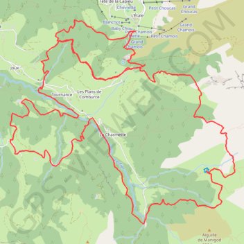 Trace GPS Trail du Passet, itinéraire, parcours
