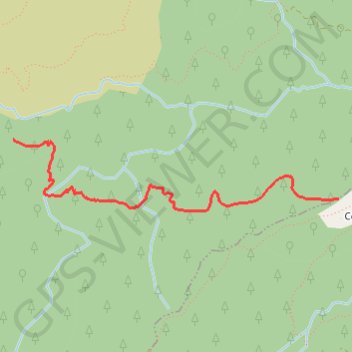 Trace GPS PARCOURS-4km-IBP75-hiking, itinéraire, parcours