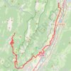 Trace GPS Col du Coq - Manival, itinéraire, parcours