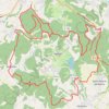 Trace GPS Crémieu Sud : la descente de la Salette - Source des Truppes, itinéraire, parcours