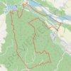 Trace GPS Saint Esteve - Janson, itinéraire, parcours