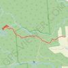 Trace GPS Cascades Carmichael, itinéraire, parcours