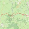 Trace GPS Tour des Monts d'Aubrac. De Laguiole à pont de Gournier, itinéraire, parcours