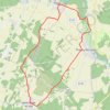 Trace GPS Flagy - Saint Ange, itinéraire, parcours