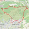 Trace GPS Grand Tour du Massif de l'Étoile par le Pilon du Roi, itinéraire, parcours