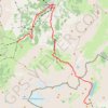 Trace GPS Via-Alpina R99-R100 - Leukerbad - Hahnenmoos pass, itinéraire, parcours