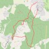 Trace GPS Randonnée Montenois - Beutal, itinéraire, parcours