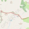 Trace GPS Cime des Lauses vers Cime du Belletz, itinéraire, parcours