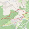 Trace GPS Montgenèvre - Rocher Diseur, itinéraire, parcours