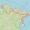 Trace GPS Port de la Selva - Cadaqués par le Cap Creus, itinéraire, parcours