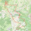 Trace GPS Autour de Pélussin, itinéraire, parcours