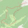 Trace GPS Mazaugues - Le Mourre d'Agnis, itinéraire, parcours