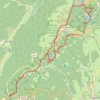 Trace GPS Randonnée des 4 lacs (Lac vert, Lac des truites, Lac noir, Lac blanc), itinéraire, parcours