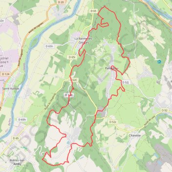 Trace GPS Serverin - Isère, itinéraire, parcours