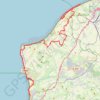 Trace GPS Trail Côte d'Opale 2021 - 51 km, itinéraire, parcours