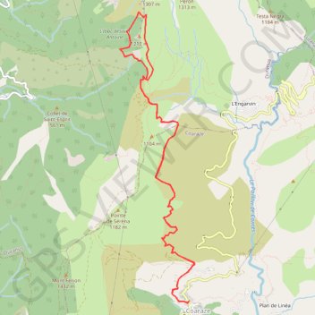 Trace GPS Cime du Lautaret, itinéraire, parcours