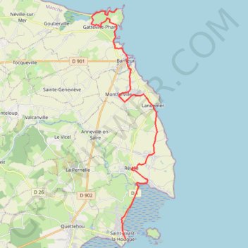 Trace GPS 1 - 2024_semi_marathon_des_vikings_-13108350-1650515667-119, itinéraire, parcours
