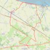 Trace GPS Marais de Dol de Bretagne, itinéraire, parcours