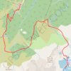 Trace GPS Lacs des sept Laux par le Pleynet d'Allevard, itinéraire, parcours