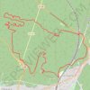 Trace GPS La Tour Denecourt - Forêt de Fontainebleau, itinéraire, parcours