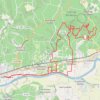 Trace GPS Saint-Macaire - la Pena, itinéraire, parcours