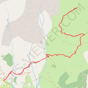 Trace GPS Vierge des Alpages, itinéraire, parcours