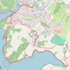 Trace GPS Le Bono par la Baie de Kerdrean, itinéraire, parcours