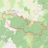 Trace GPS Col des Saints, itinéraire, parcours