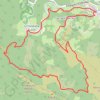 Trace GPS Reco pied du Mendizorrotz depuis Etxalar, itinéraire, parcours