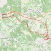 Trace GPS VTT n°48 - Du Calavon au château de Lacoste, itinéraire, parcours