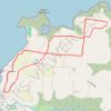 Trace GPS 🚶 Trace Champs de canne à sucre de Birmingham, itinéraire, parcours